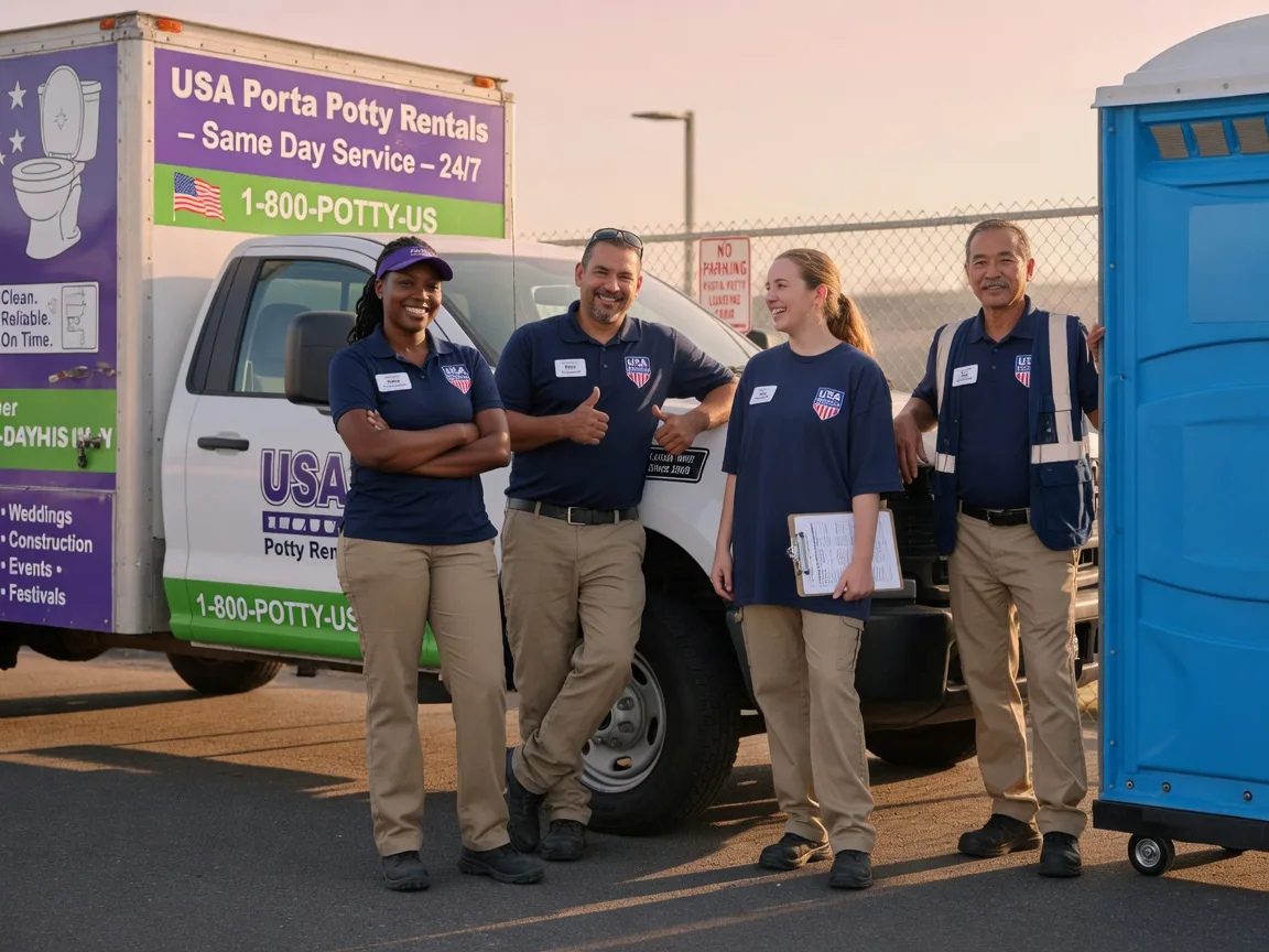 Porta Potty Rental company in Leo, IN